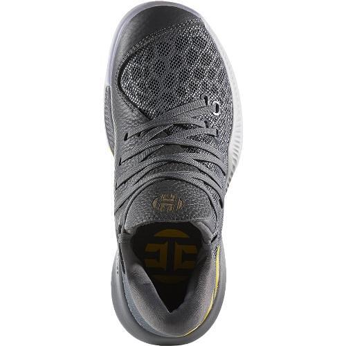Баскетболни кецове ADIDAS J HARDEN B/E Сиво/Жълто BW1093