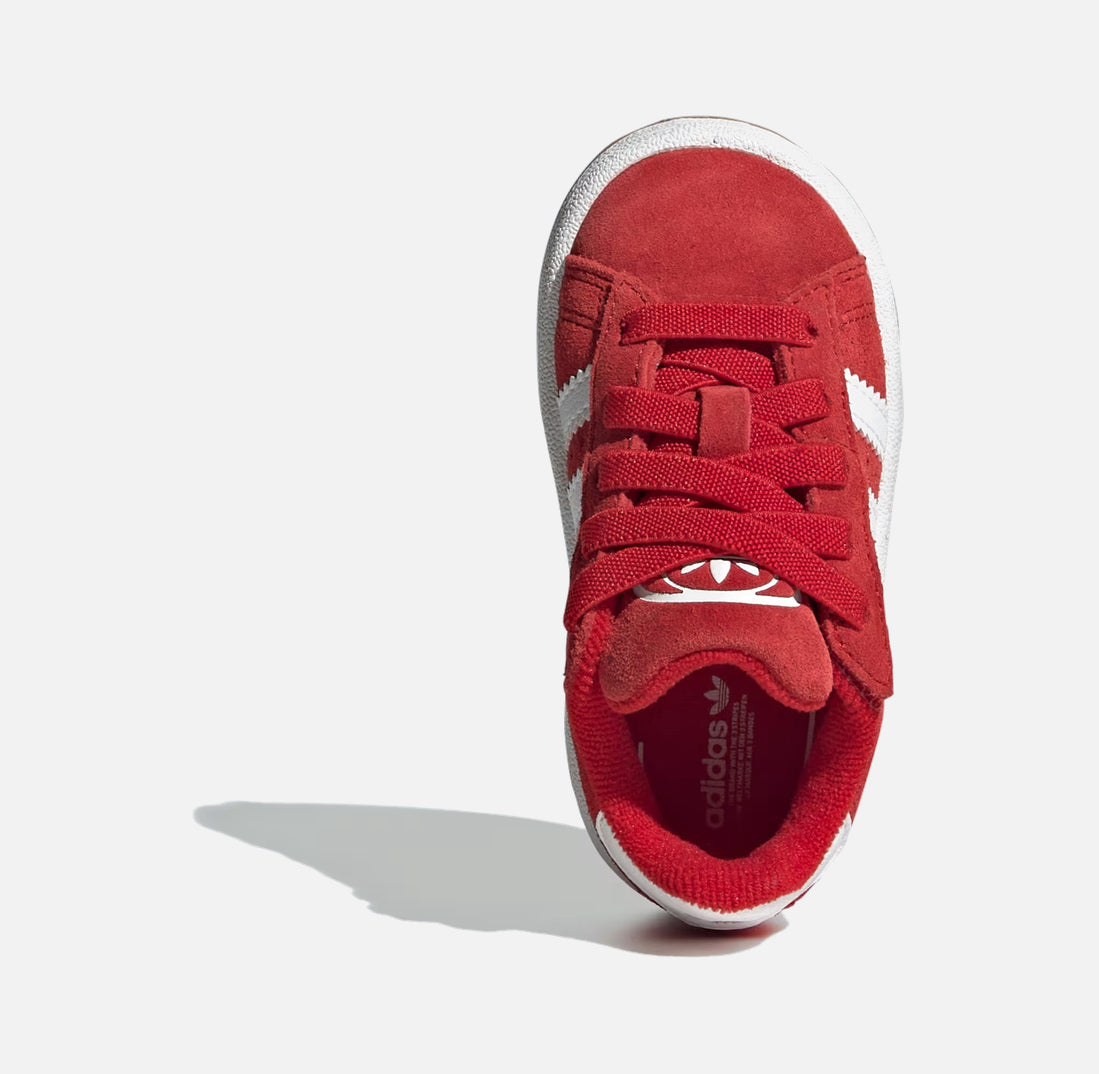 Бебешки маратонки ADIDAS Campus 00s CF EL I Red/White/Gum JI4336