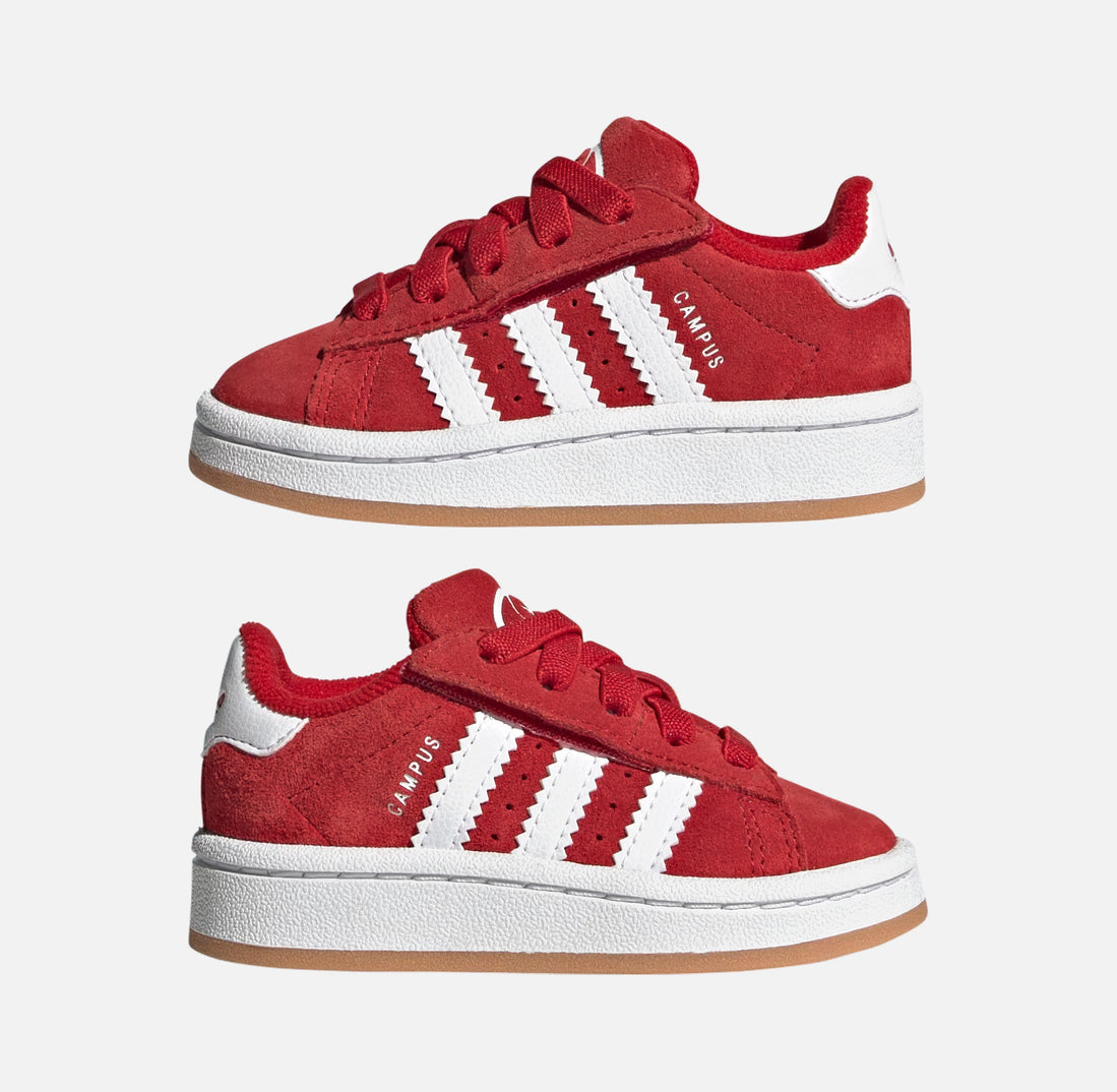 Бебешки маратонки ADIDAS Campus 00s CF EL I Red/White/Gum JI4336