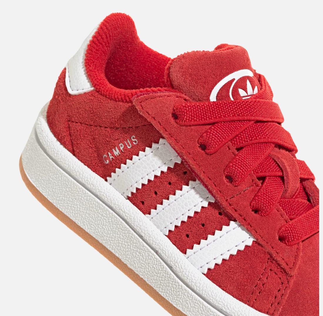 Бебешки маратонки ADIDAS Campus 00s CF EL I Red/White/Gum JI4336