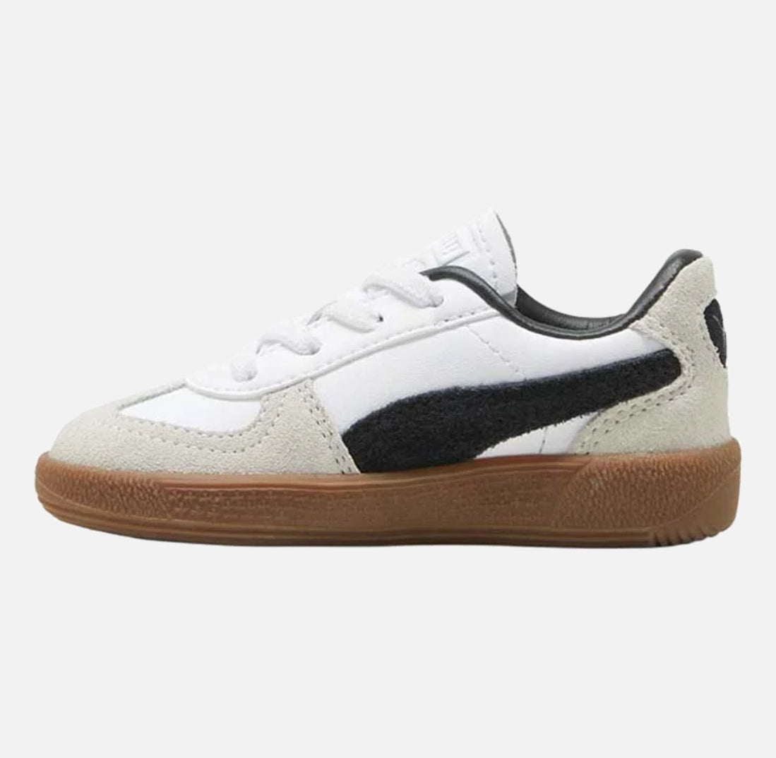 Бебешки маратонки PUMA Palermo LTH AC INF White/Black/Gum 397277-01