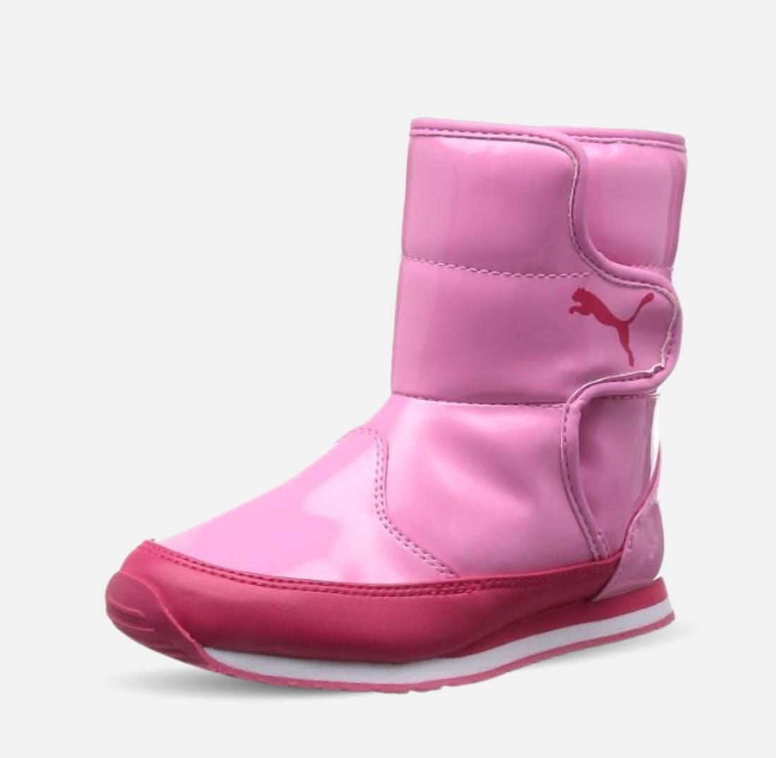 Бебешки ботуши Puma Lady B Shiny Pink 355184 01
