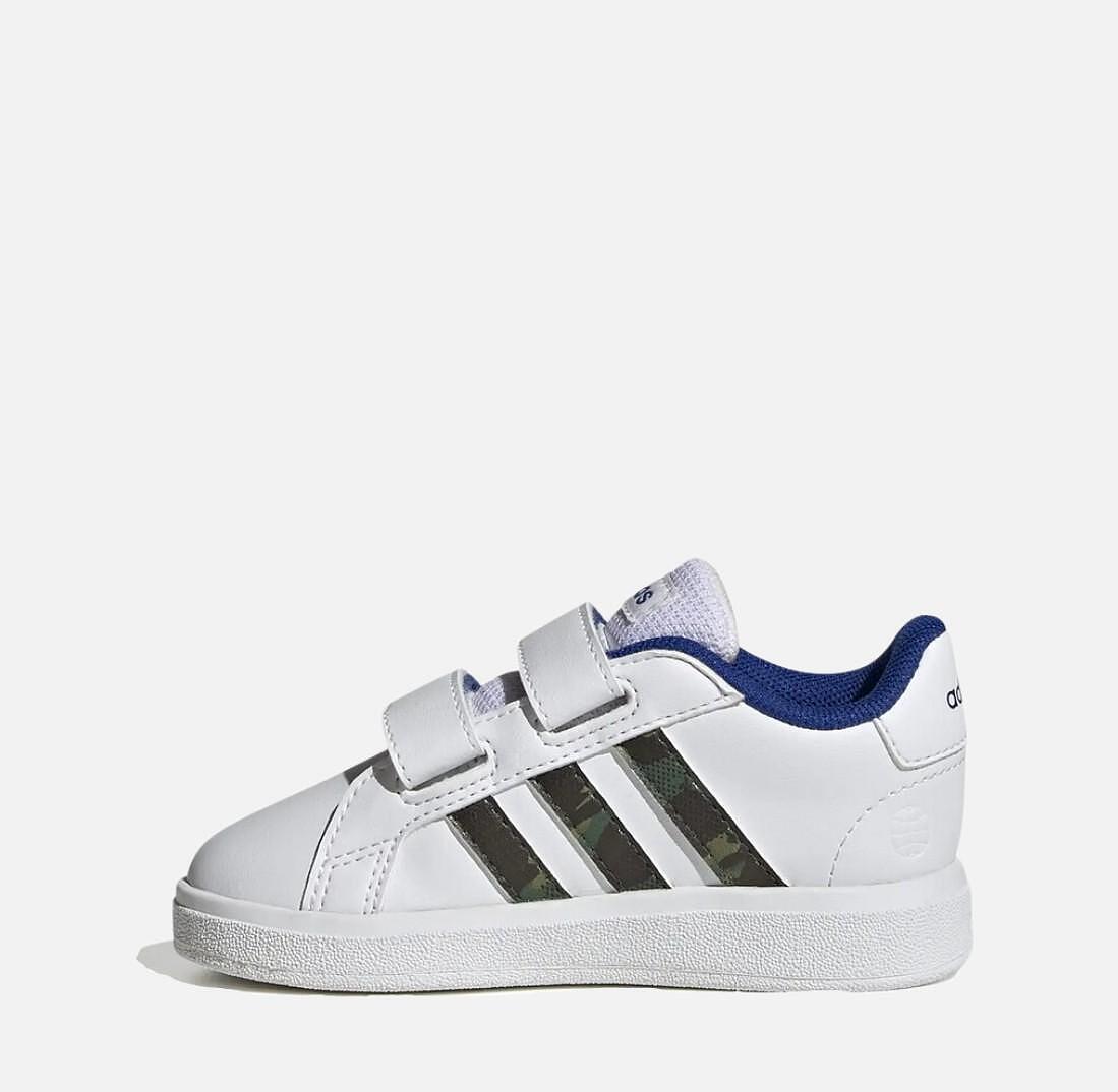 Βρεφικά sneakers Adidas Grand Court 2.0 White/Navy GV6820