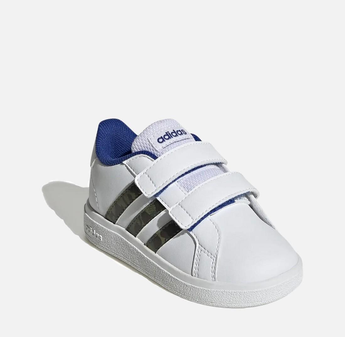Βρεφικά sneakers Adidas Grand Court 2.0 White/Navy GV6820