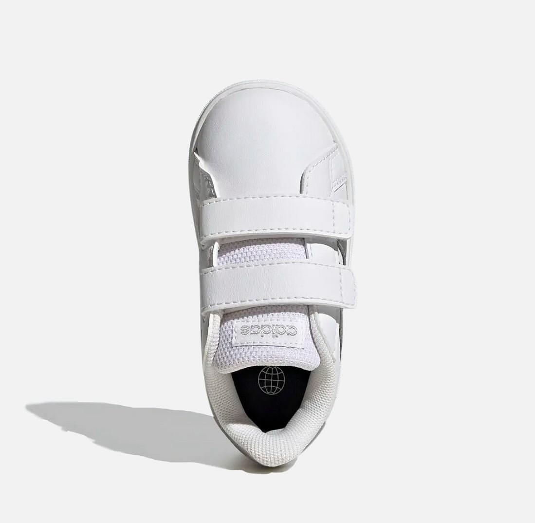 Бебешки маратонки Adidas Grand Court 2.0 White/Silver GW6526
