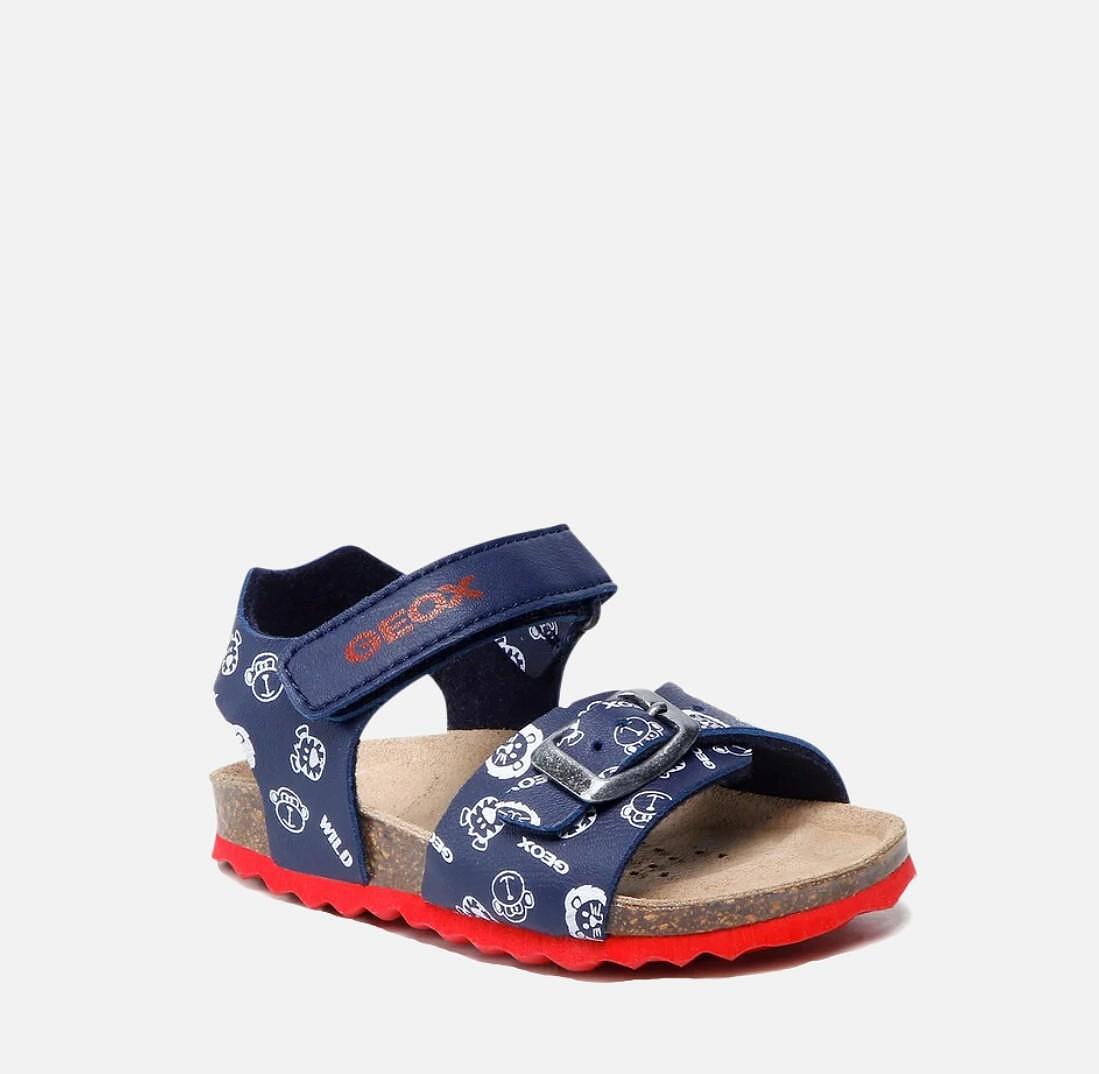 Παιδικά πέδιλα GEOX Chalki Navy Blue Anime B922QA C0735