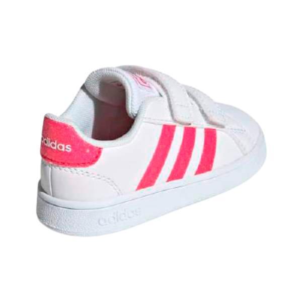 Бебешки спортни обувки ADIDAS GRAND COURT Бяло