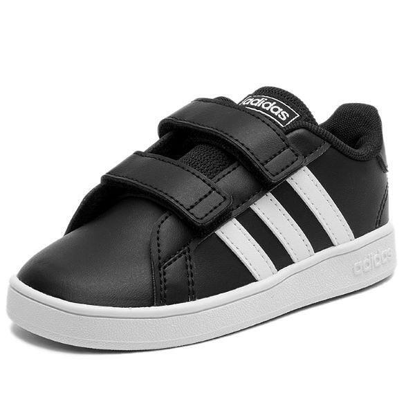 Încălțăminte sport pentru bebeluși ADIDAS GRAND COURT Negru
