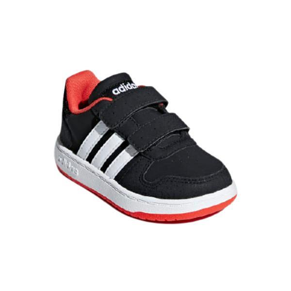 Бебешки спортни обувки ADIDAS HOOPS Черно B75965