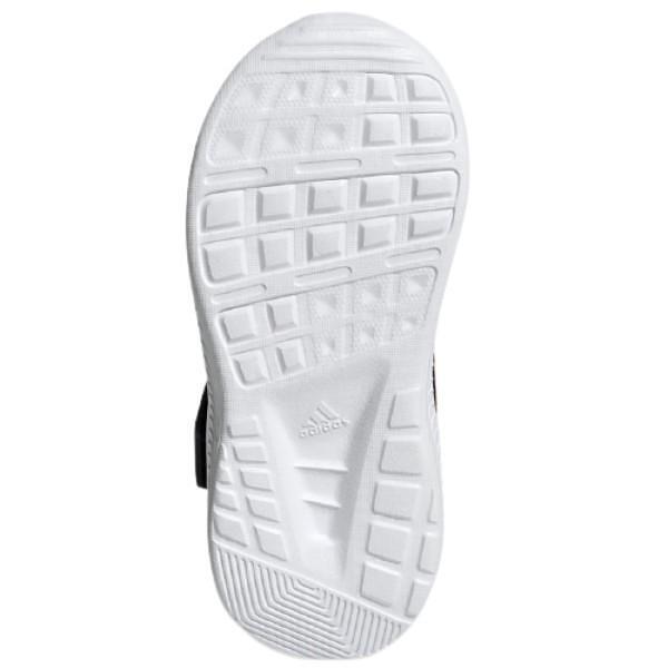 Încălțăminte sport pentru bebeluși ADIDAS RUNFALCON Negru cu dungi roșii