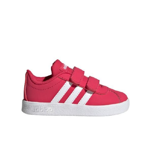 Pantofi sport pentru bebeluși ADIDAS VL COURT Roz