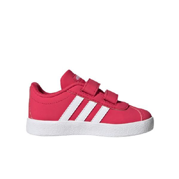 Pantofi sport pentru bebeluși ADIDAS VL COURT Roz