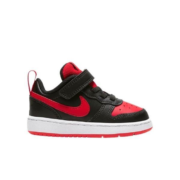 Бебешки спортни обувки NIKE COURT BOROUGH Черно с червено BQ5453 007