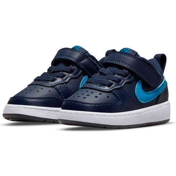 Бебешки спортни обувки NIKE COURT BOROUGH Сини
