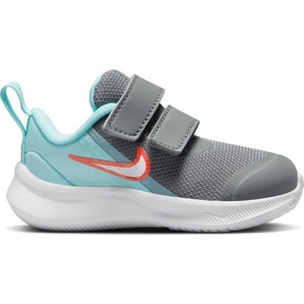 Pantofi sport pentru bebeluși Nike Star Runner 3 TDV Gri / albastru