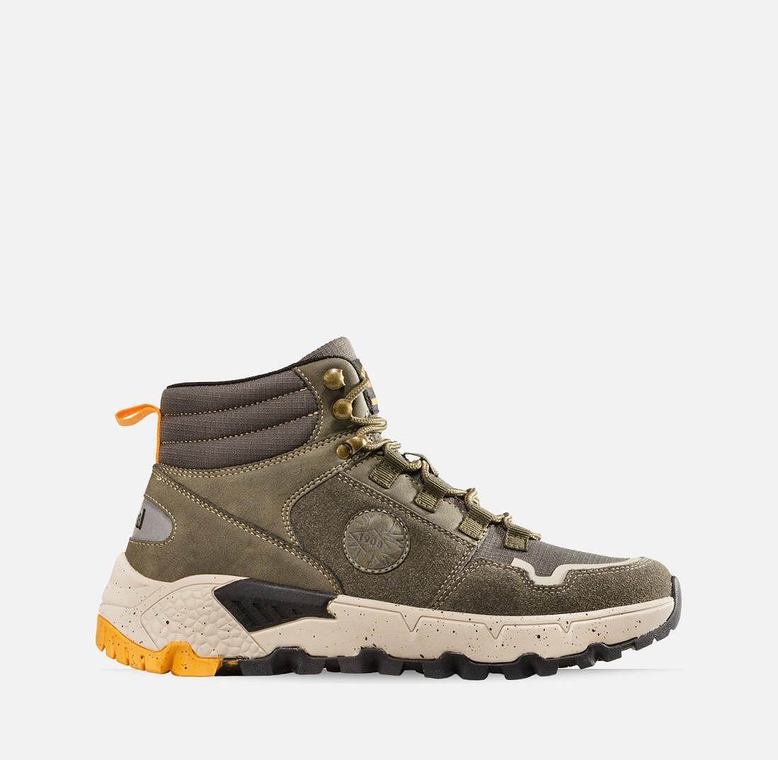 Μποτάκια Lee Cooper Χακί 702-20