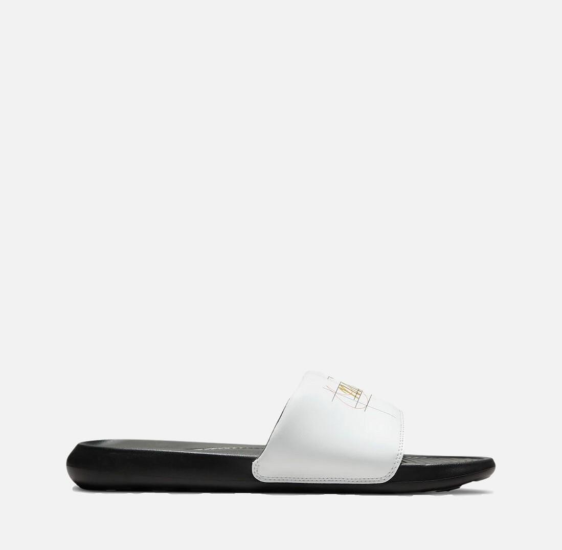 Παντόφλες Nike Victori One Slide Print Black/White CN9678-103