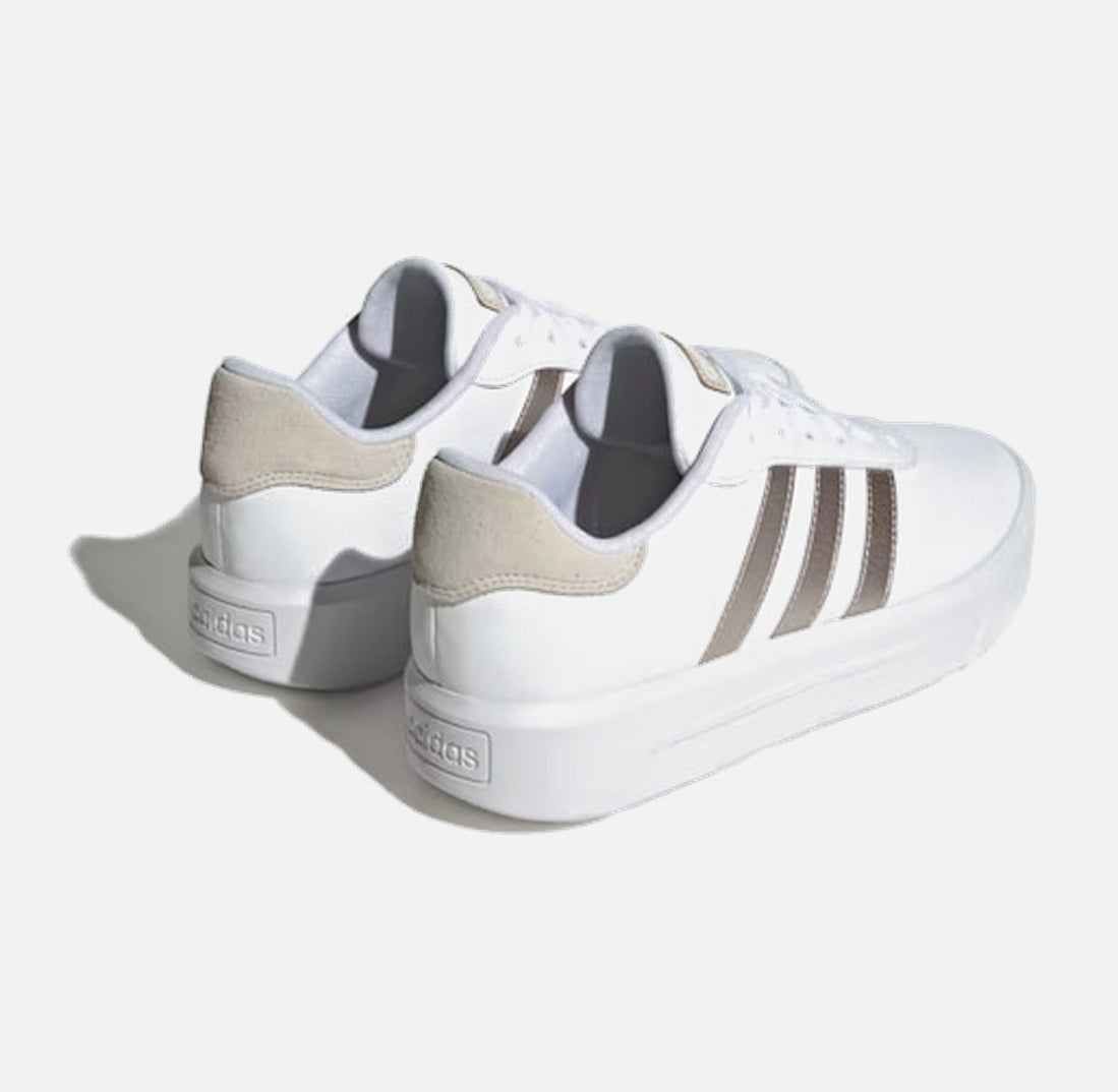 Дамски кецове ADIDAS Court Platform White/Gold/Grey ID1969