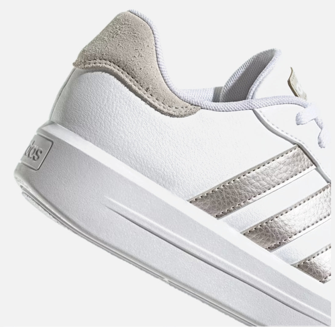 Дамски кецове ADIDAS Court Platform White/Gold/Grey ID1969