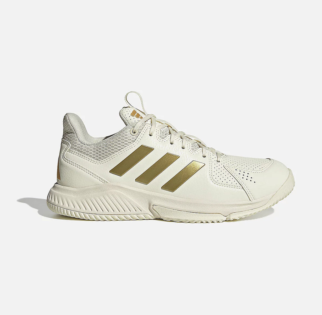 Дамски маратонки ADIDAS Court Flight Off White/Champagne JQ9209