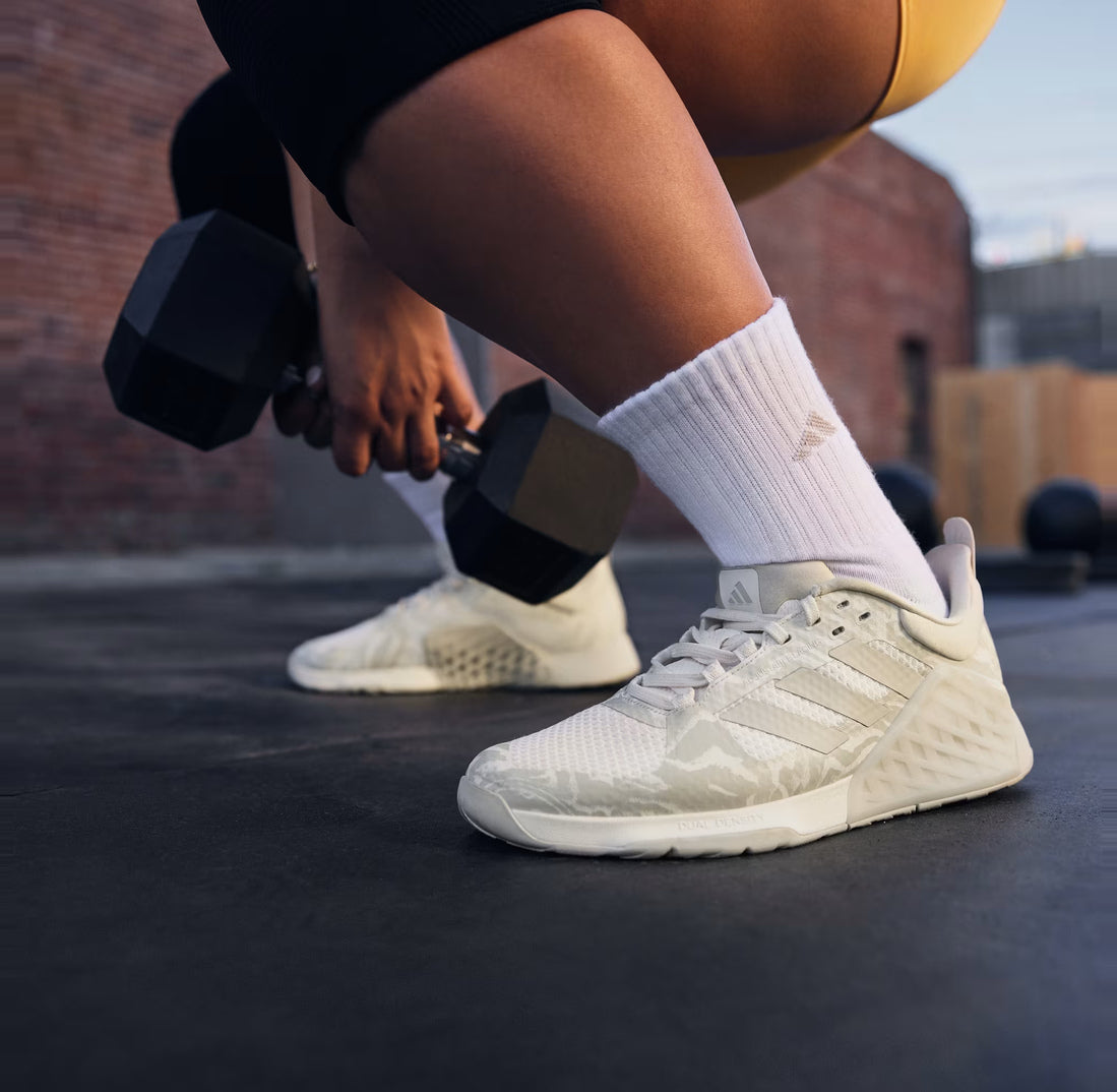 Дамски маратонки ADIDAS Dropset 2 Trainer White/Grey IE8050