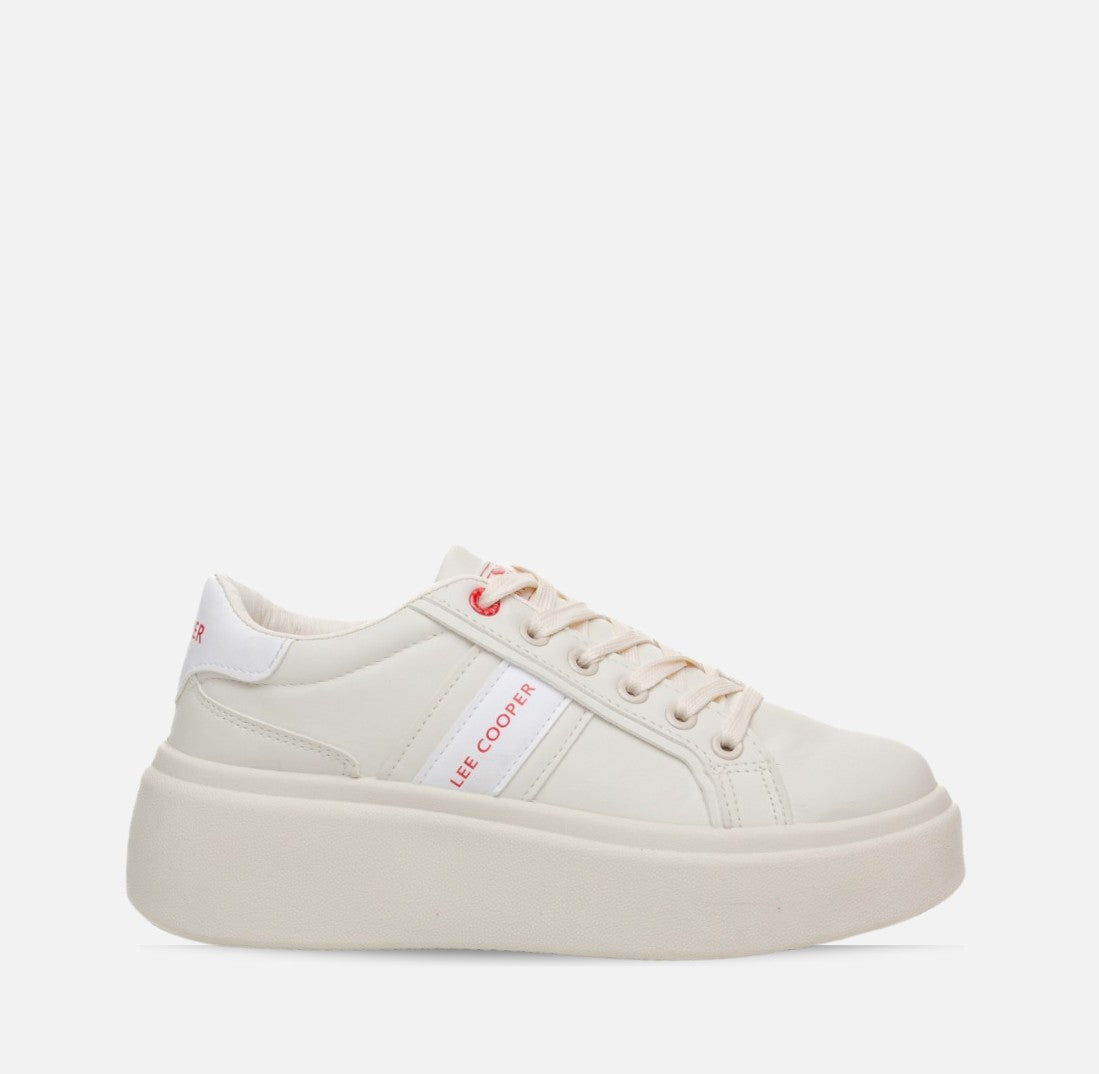 Дамски маратонки Lee Cooper Beige LC G 602-12