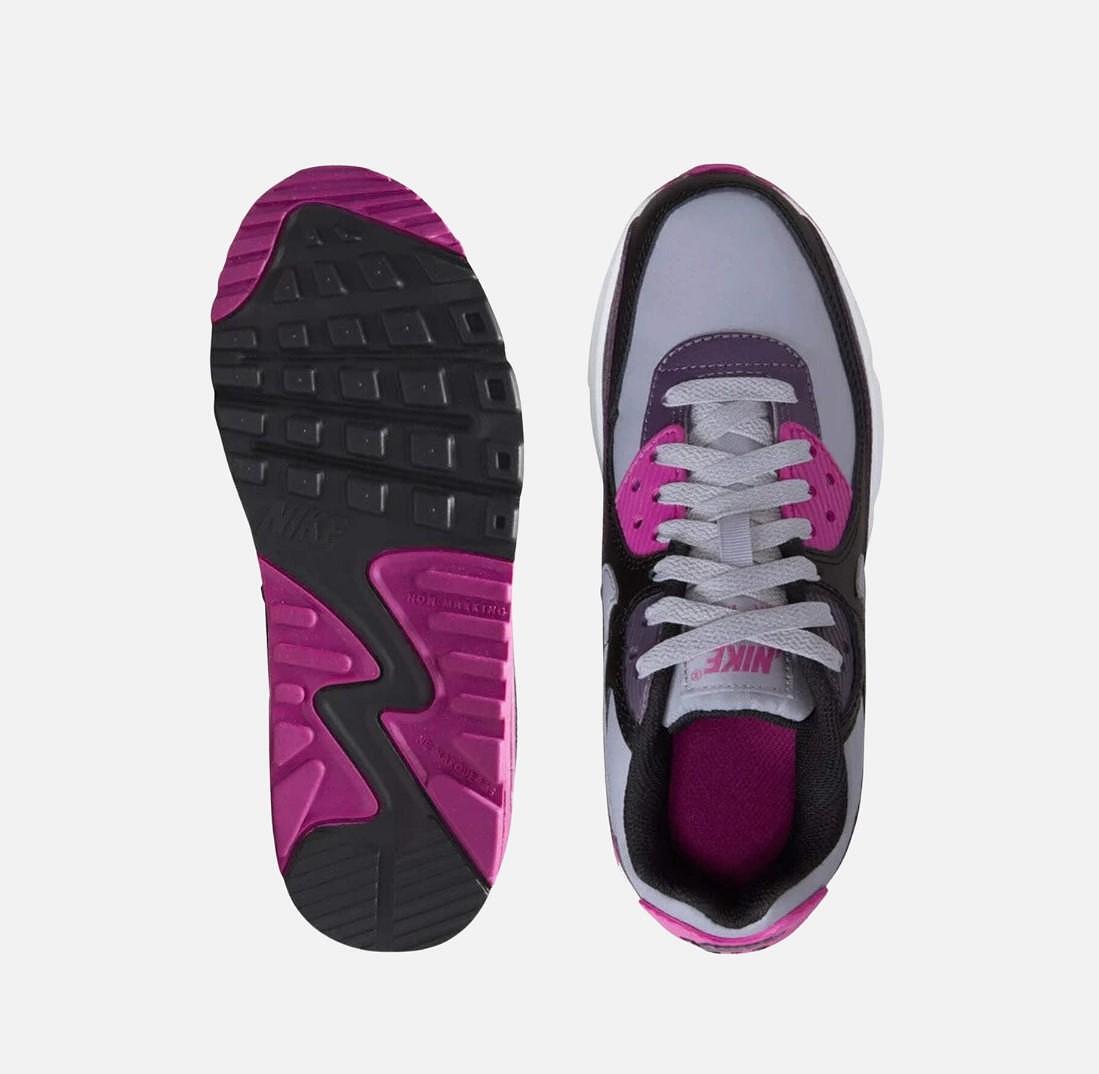 Adidași damă Nike Air Max 90 Black/Purple HF6358-003