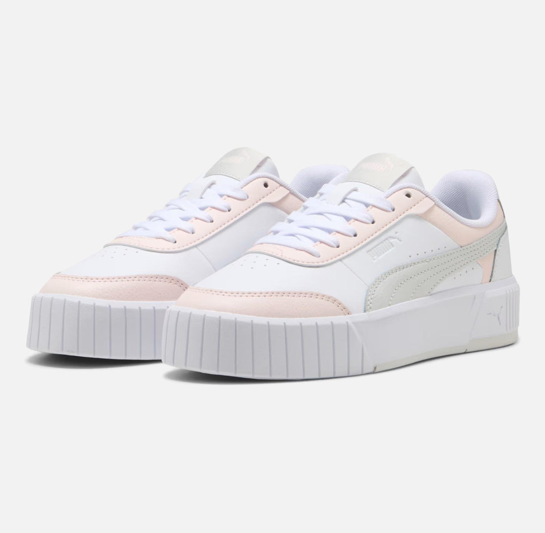 Дамски маратонки PUMA Carina Mia White/Pink/Grey 402637-07