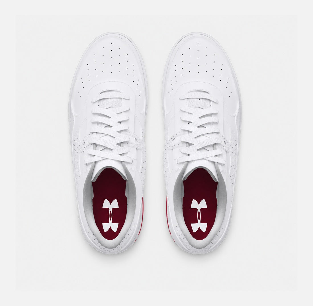 Adidași damă Under Armour Court 96 White 3028637-100