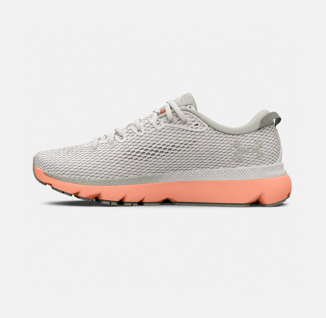Дамски маратонки Under Armour HOVR Infinite 5 White Clay / Bubble Peach / Varsity Blue 3026550-301