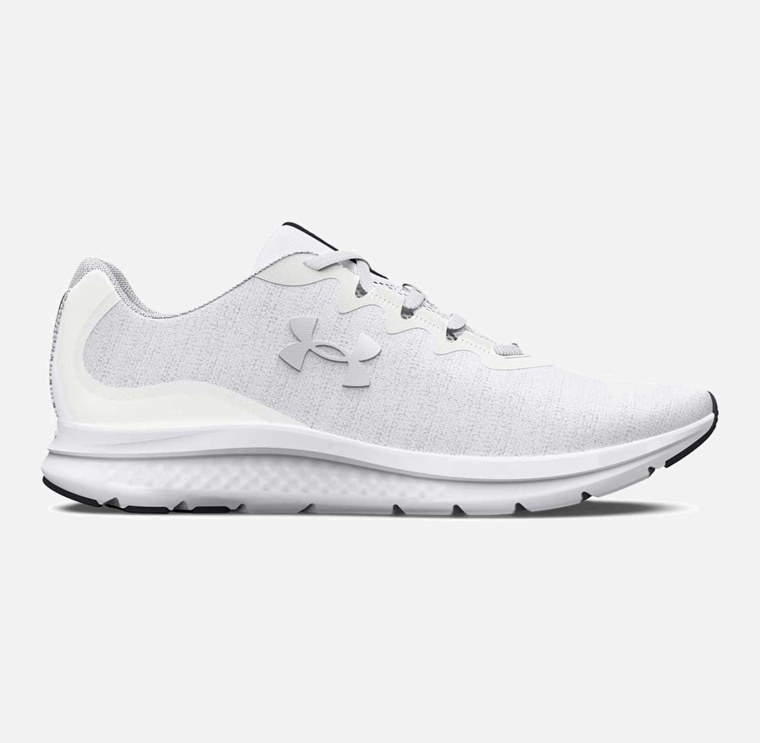 Дамски маратонки за бягане UNDER ARMOUR Charged Impulse 3 Knit White 3026686-100