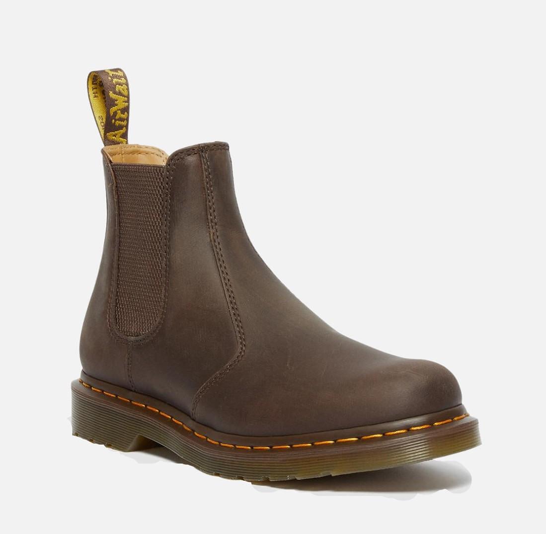 Дамски обувки боти Dr. Martens Chelsea 2976 Brown 27486201