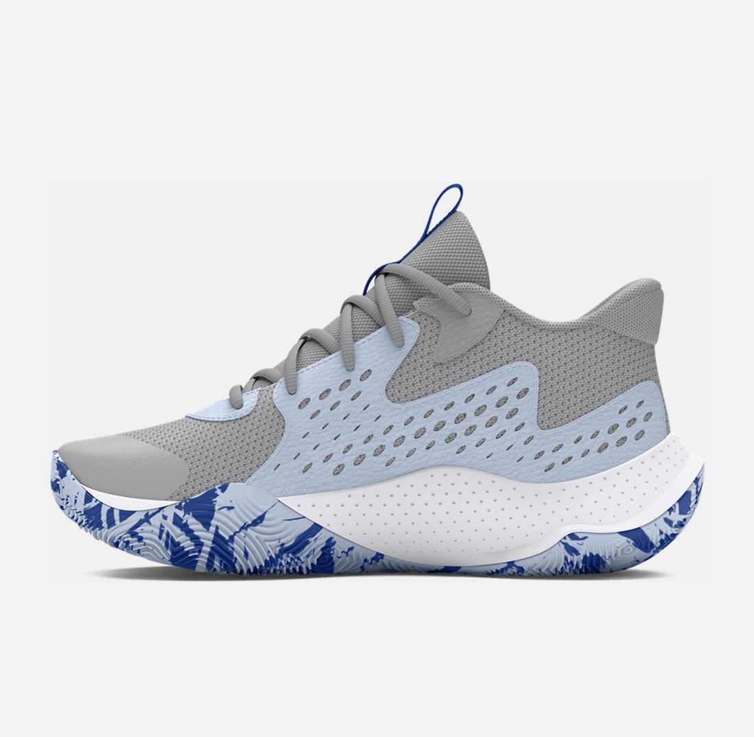 Детски маратонки Under Armour GS Jet 23 Grey / Nimbus Blue 3026635-104