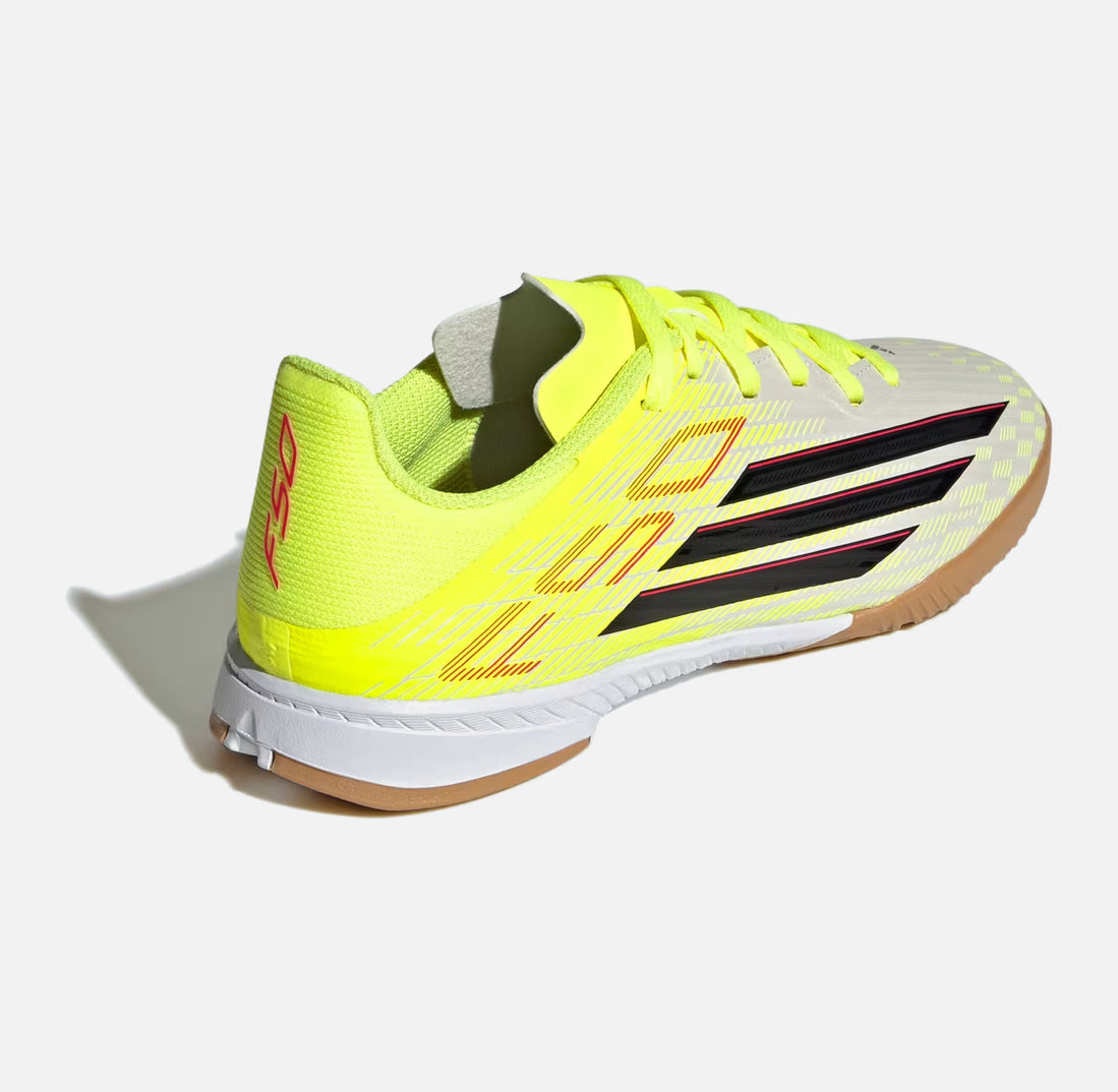 Детски футболни обувки ADIDAS F50 League IN Yellow/Black/Red JR9019