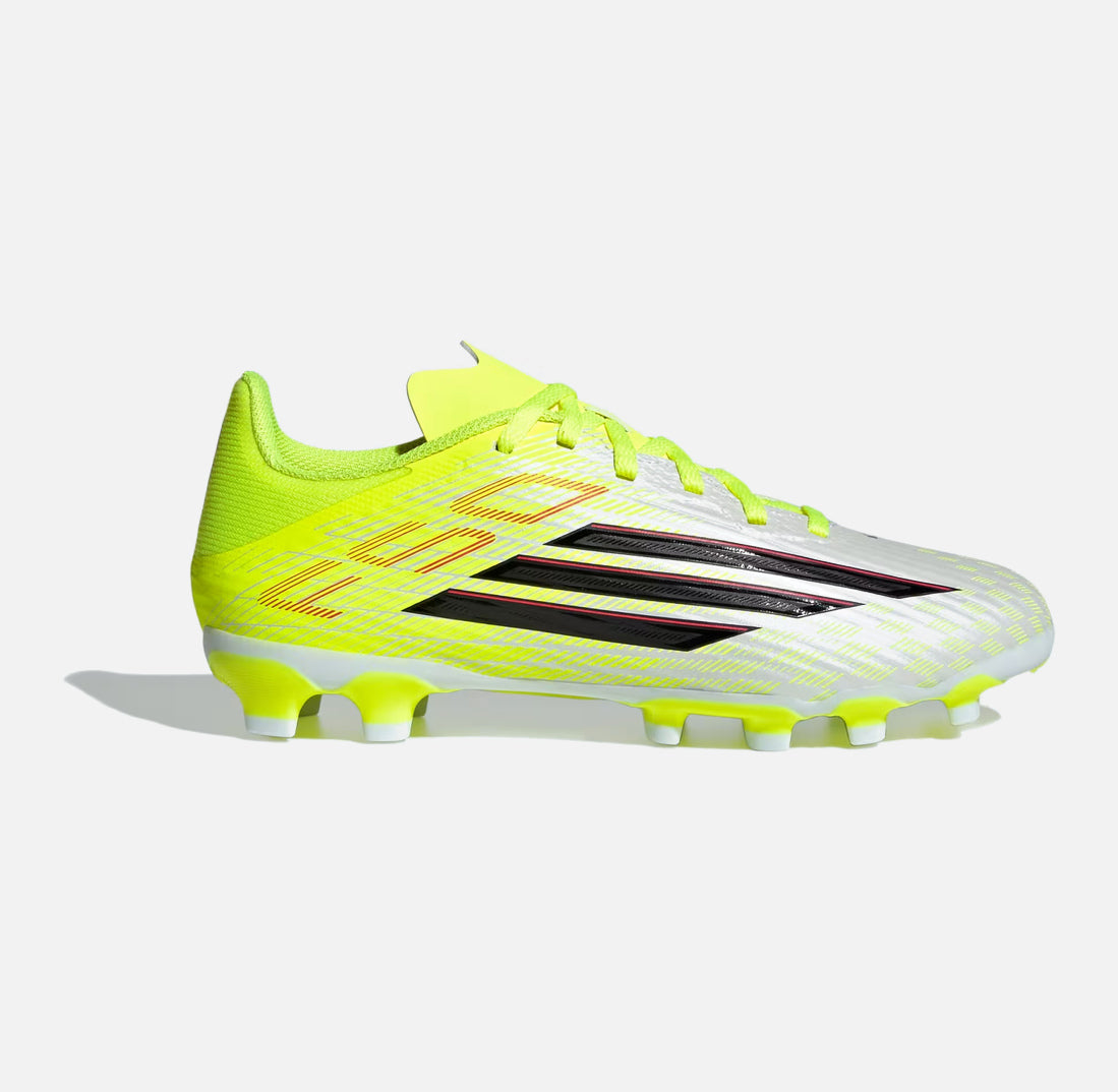 Детски футболни обувки калеври ADIDAS F50 League MG Yellow/Black/Red JR9022