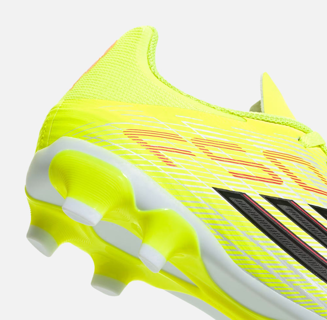 Детски футболни обувки калеври ADIDAS F50 League MG Yellow/Black/Red JR9022