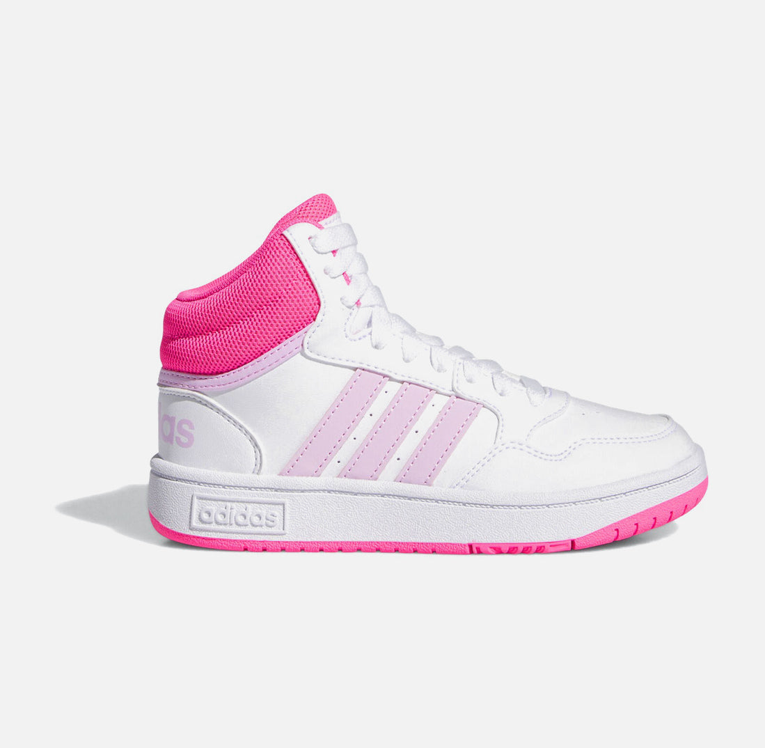 Детски кецове ADIDAS Hoops Mid 3.0 K White IF2722