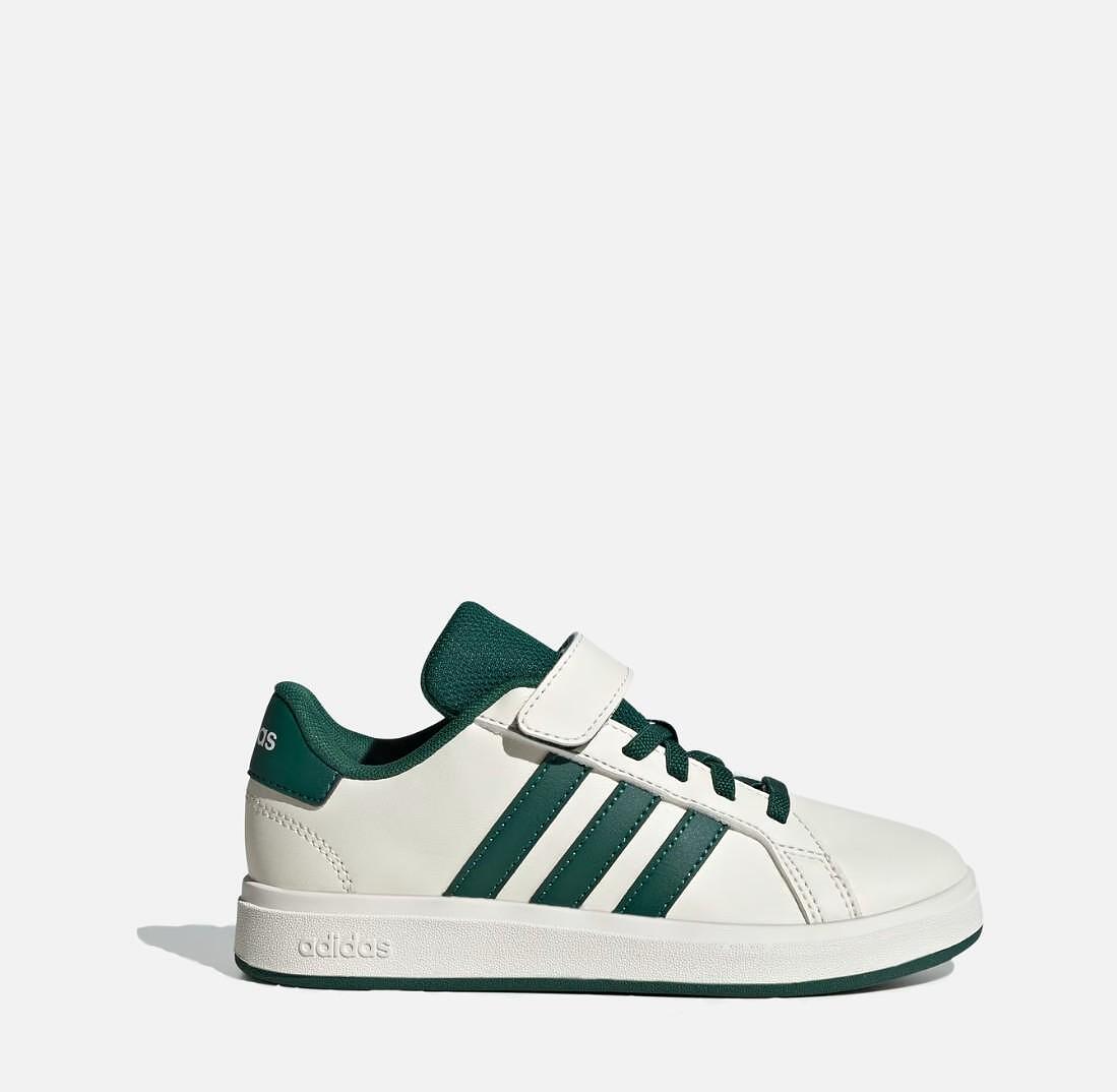 Παιδικά αθλητικά παπούτσια Adiddas Grand Court 2.0 EL White/Green JQ8004