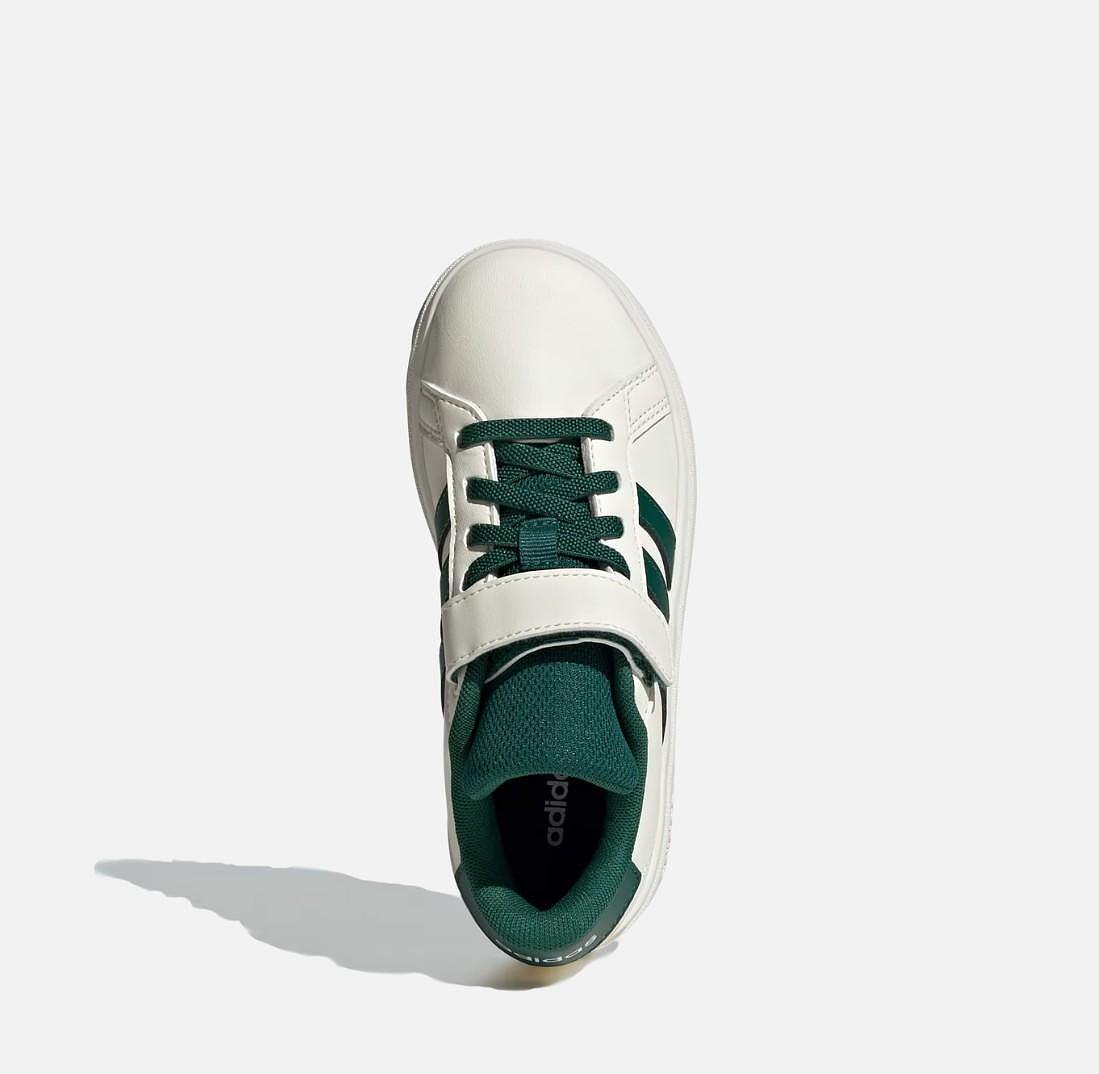 Παιδικά αθλητικά παπούτσια Adiddas Grand Court 2.0 EL White/Green JQ8004
