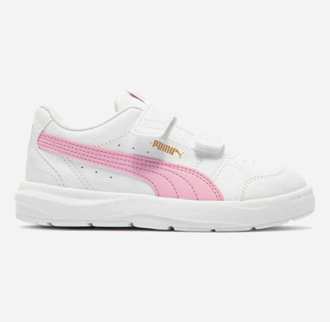 Детски маратонки PUMA Evolve Court V PS White/Pink 389145-05