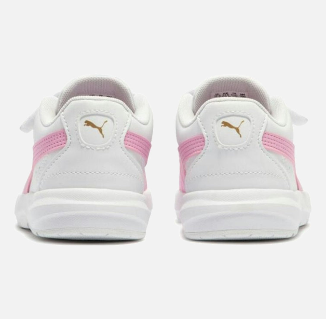 Детски маратонки PUMA Evolve Court V PS White/Pink 389145-05