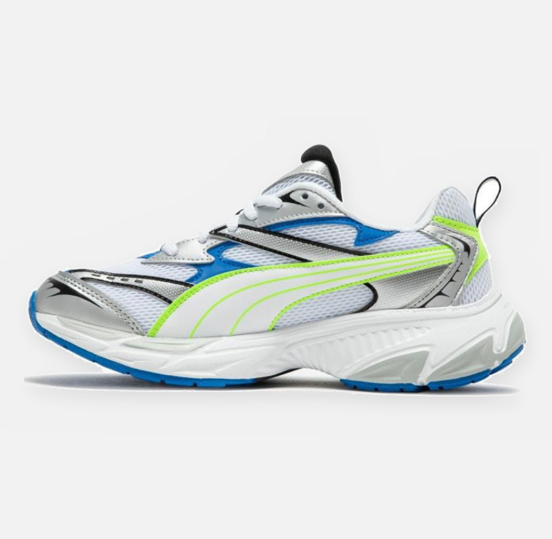 Детски маратонки PUMA Morphic JR White/Blue/Green 393792-01