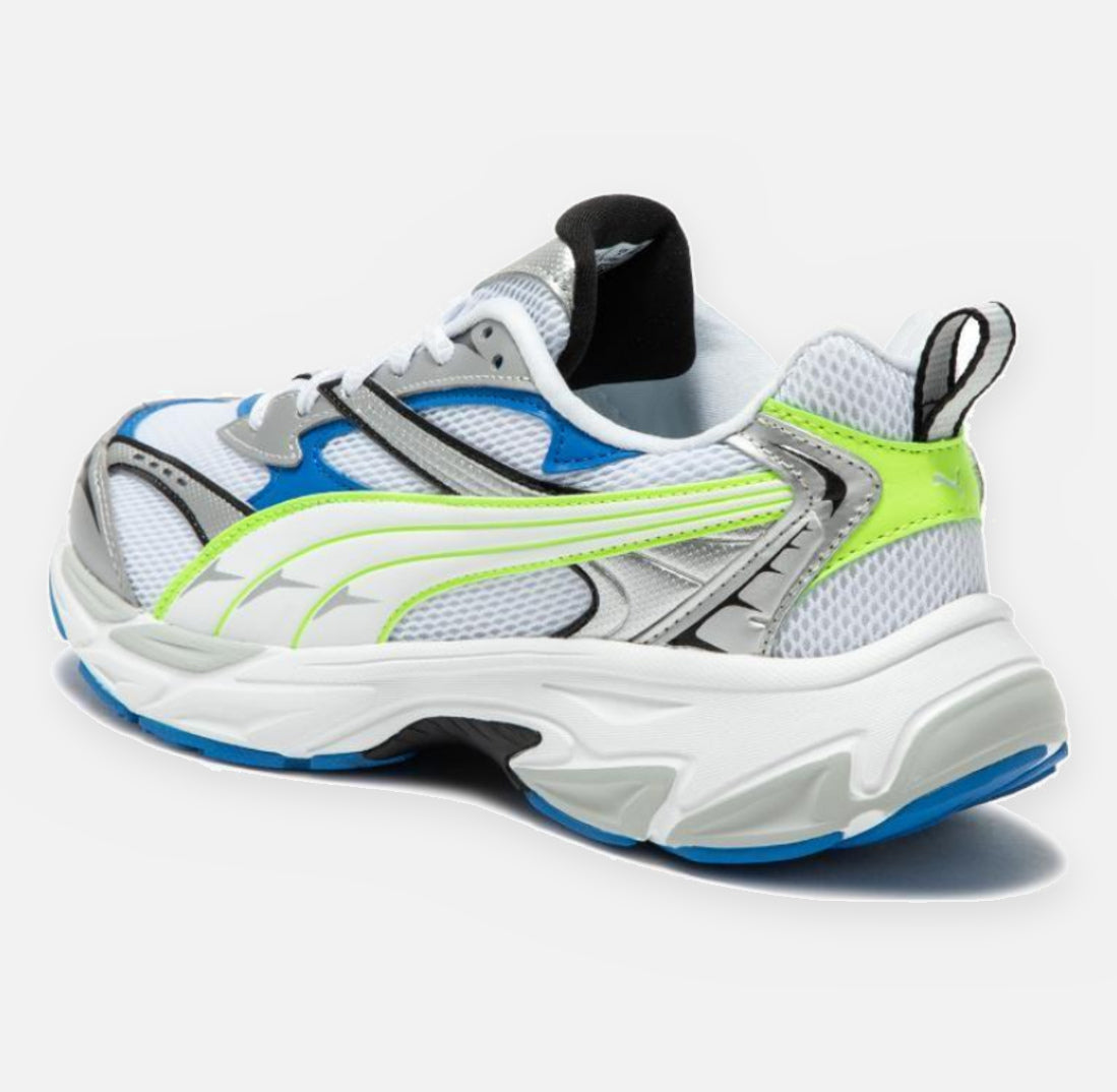 Детски маратонки PUMA Morphic JR White/Blue/Green 393792-01