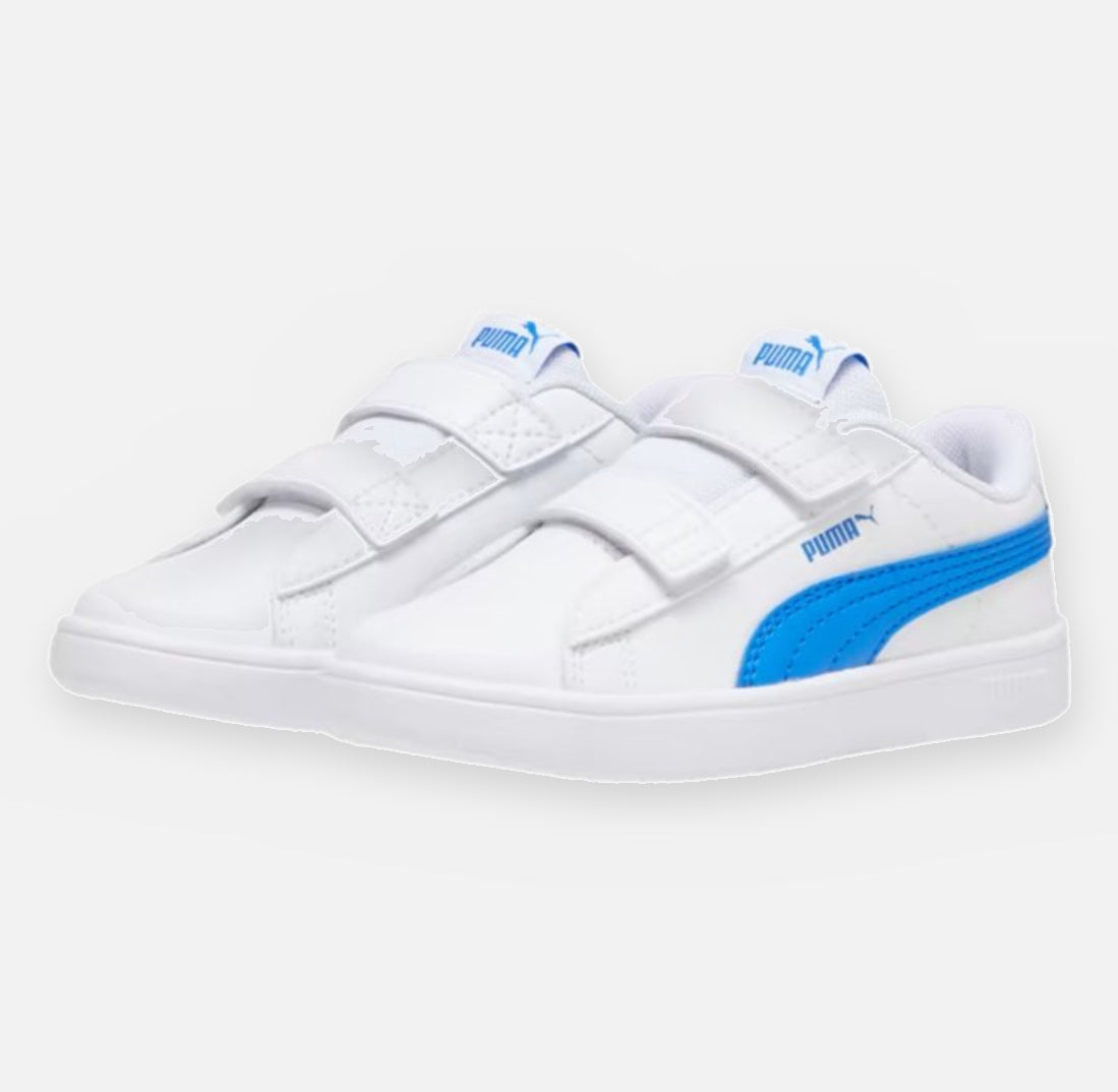 Детски маратонки PUMA Rickie Classic V PS White/Blue 394253-05