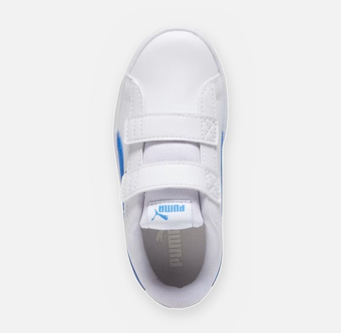Детски маратонки PUMA Rickie Classic V PS White/Blue 394253-05