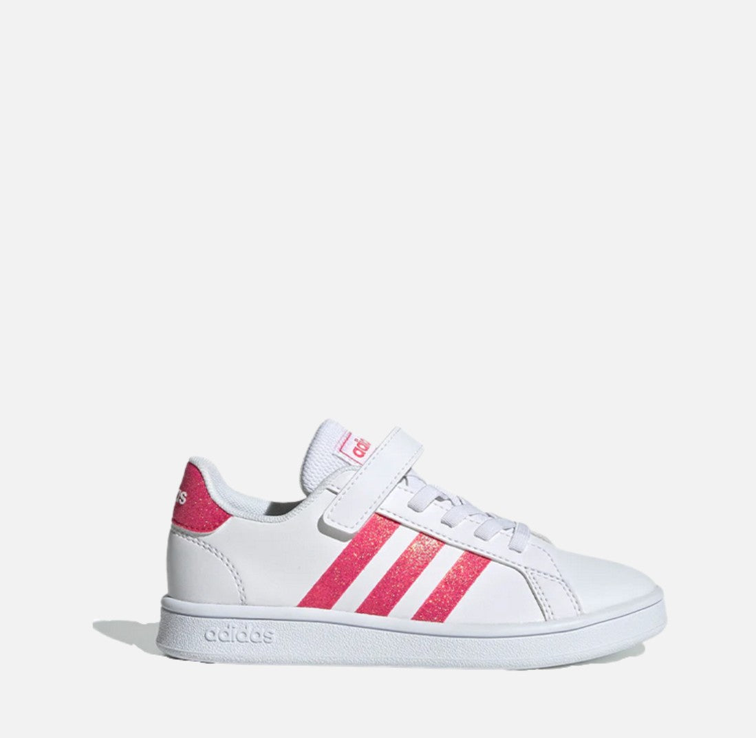 Детски маратонки Adidas Neo Grand Court White/Pink EG3811