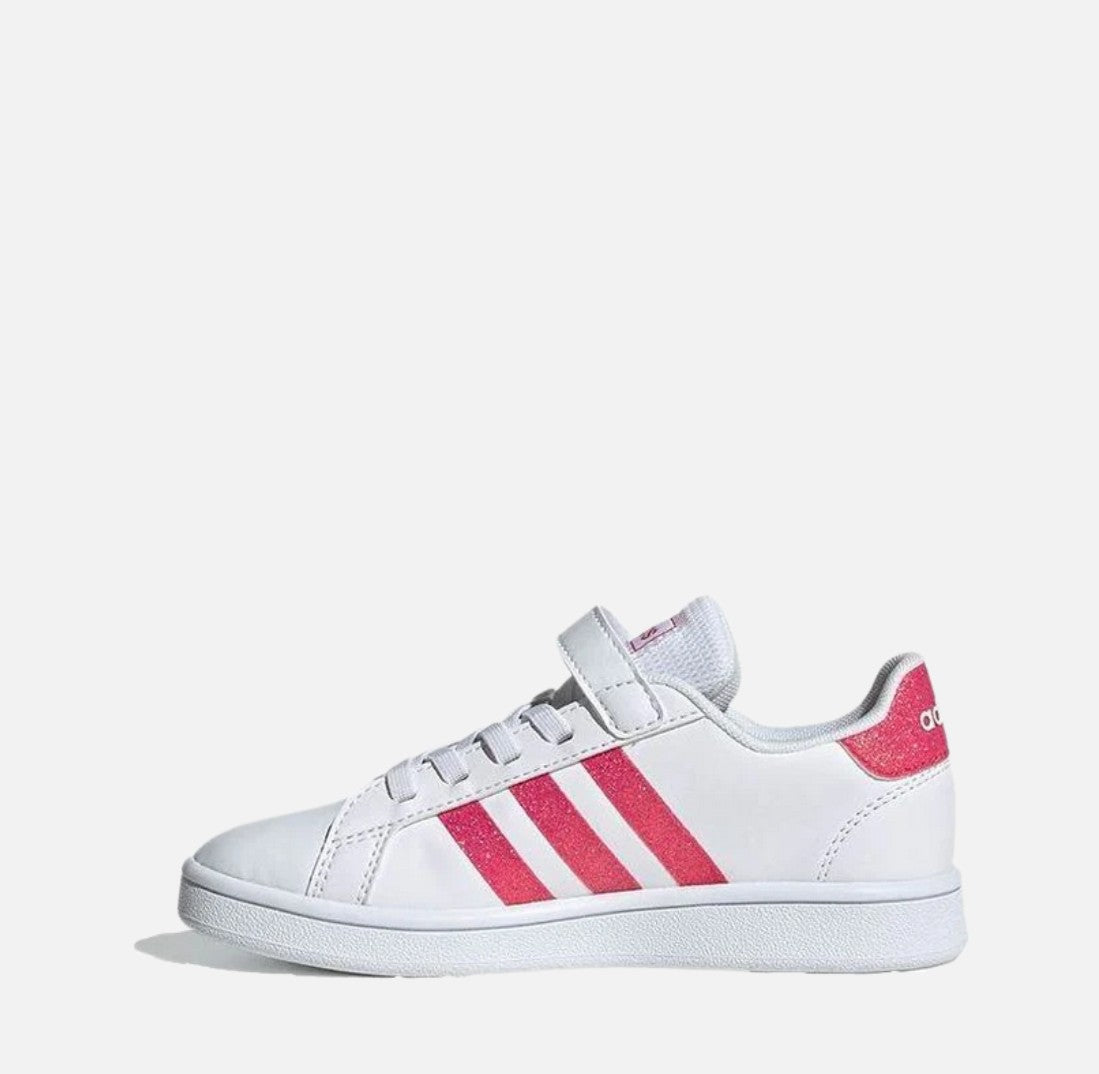 Детски маратонки Adidas Neo Grand Court White/Pink EG3811