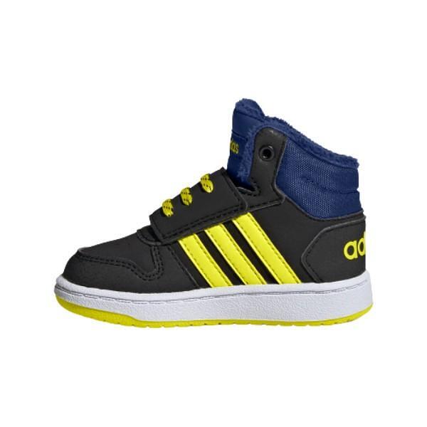 Tenisi pentru bebeluși ADIDAS Hoops MID 2.0 BLK/BLUE GZ7799