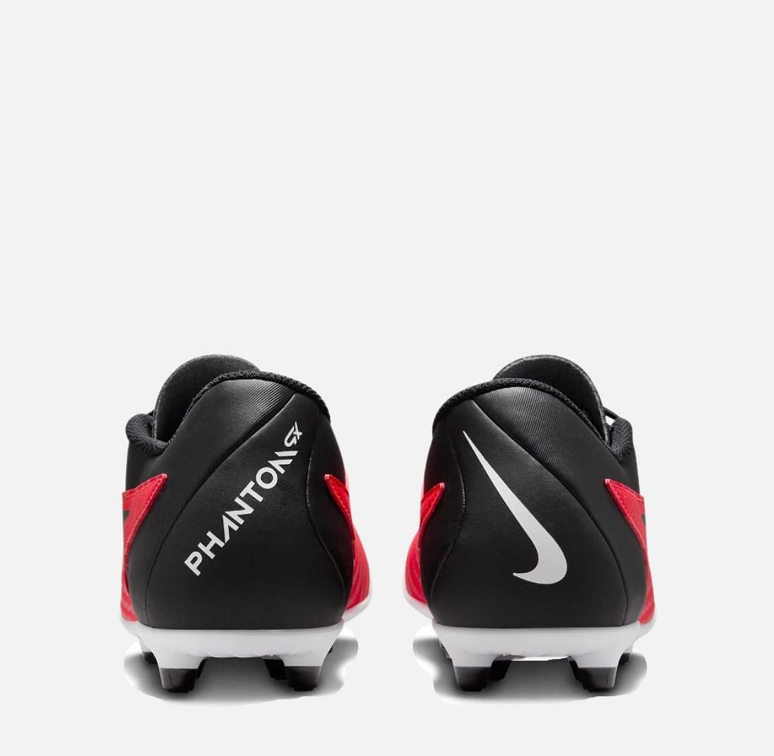 Ghete de fotbal cu crampoane Nike Phantom GX Club Black/Red DD9483-600
