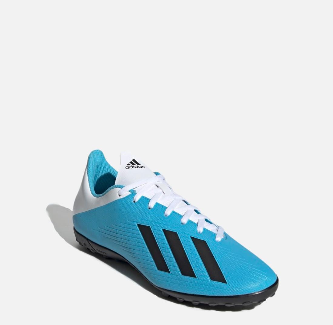 Футболни обувки стоножки ADIDAS X 19.4 Светло сини F35345